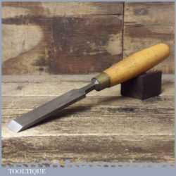 Vintage W Marples & Sons Carpenter’s 1” Firmer Chisel - Fully Refurbished