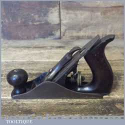 Rare Antique Stanley USA No: 1 Smoothing Plane - Original Iron Rosewood Handles