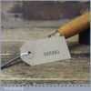 Vintage W. Marples & Sons Carpenter’s 1/4” Bevel Edge Chisel - Sharpened Honed