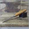 Vintage W. Marples & Sons Carpenter’s 1/4” Bevel Edge Chisel - Sharpened Honed