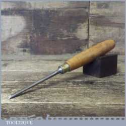 Vintage W. Marples & Sons Carpenter’s 1/4” Bevel Edge Chisel - Sharpened Honed