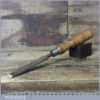 Vintage W. Marples & Sons Carpenter’s 5/8” Firmer Chisel - Fully Refurbished
