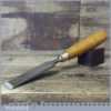 Vintage Colonel Carpenter’s 1” Firmer Chisel Boxwood Handle - Fully Refurbished