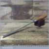 Vintage I. Sorby Pattern Makers 3/8” In Cannel Gouge Paring Chisel - Sharpened Honed