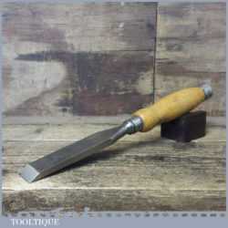 Vintage Stormont Carpenter’s 1 ⅛” Heavy Duty Flat Firmer Chisel - Fully Refurbished
