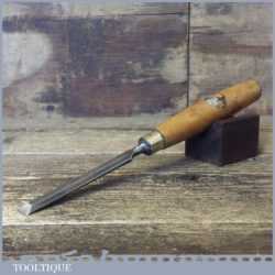 Vintage W. Marples & Sons Carpenter’s 1/2” Bevel Edge Chisel - Sharpened Honed