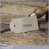 Vintage Carpenter’s 3/8” Bevel Edge Chisel Ash Wooden Handle - Sharpened Honed