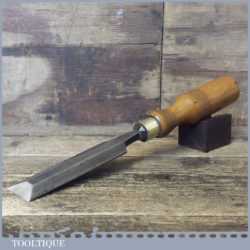 Vintage W. Marples & Sons Carpenter’s 1 ½” Bevel Edge Chisel - Sharpened Honed