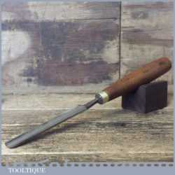 Vintage W. Marples & Sons Carpenter’s 1/2” Gouge Chisel - Sharpened Honed