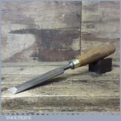 Vintage I. Sorby Carpenter’s 1 ¼” Bevel Edge Chisel - Sharpened Honed