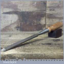 Vintage A Mathieson & Son Carpenter’s 5/8” Socketed Paring Firmer Chisel