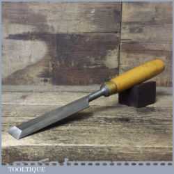 Vintage Carpenter’s 1 ¼” Bevel Edge Chisel - Sharpened Honed