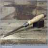 Vintage W Marples Carpenter’s 1/4” Heavy Duty Flat Firmer Chisel - Fully Refurbished