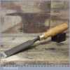 Vintage Robert I Sorby Carpenter’s 1 - 3⁄16” Firmer Chisel - Fully Refurbished