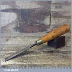 Vintage I & H Sorby Carpenter’s 5/8” Bevel Edge Chisel - Sharpened Honed