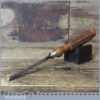 Vintage W. Marples Carpenter’s 3/8” Bevel Edge Chisel - Sharpened Honed