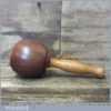 Handmade Wood Turned Old Azobé (Ekki) Hardwood Mallet Yewwood Handle