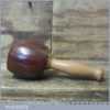 Handmade Wood Turned Old Azobé (Ekki) Hardwood Mallet London Plane Handle