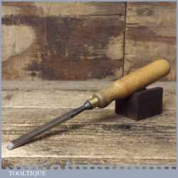 Vintage Carpenter’s 3/8” Firmer Chisel Ash Handle - Fully Refurbished