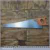 Vintage Spear & Jackson 26” Cross Cut Handsaw 5 TPI - Refurbished Sharpened