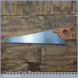 Vintage Spear & Jackson 26” Cross Cut Handsaw 5 TPI - Refurbished Sharpened