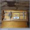 Vintage Boxed Benson Verniers Engineer’s Trammel Points With Accessories