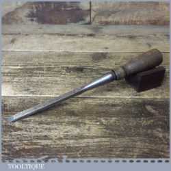 Vintage Buck Bros Heavy Duty Socketed 3/8” Firmer Chisel - Fully Refurbished