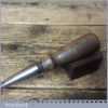 Vintage Buck Bros Heavy Duty Socketed 3/8” Firmer Chisel - Fully Refurbished