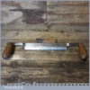 Vintage F Woodcock C & M Dated 1935 Drawknife 9 Cutting Edge - Sharpened