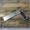 Vintage 6” Rabone Chesterman No: 1905 Cast Steel Set Square - Good Condition