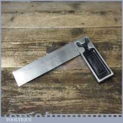 Vintage 6” Rabone Chesterman No: 1905 Cast Steel Set Square - Good Condition