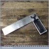 Vintage 6” Rabone Chesterman No: 1905 Cast Steel Set Square - Good Condition