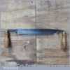 Vintage Blacksmith Made Drawknife Tilted 10 Cutting Edge - Sharpened Honed
