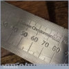 Vintage 150mm Rabone Chesterman No: 1906 Cast Steel Set Square - Good Condition