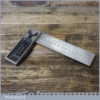 Vintage 150mm Rabone Chesterman No: 1906 Cast Steel Set Square - Good Condition