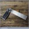 Vintage 150mm Rabone Chesterman No: 1906 Cast Steel Set Square - Good Condition
