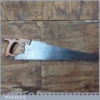 Vintage Keystone Works Disston 24” Rip Saw 4 ½” TPI - Sharpened Refurbished