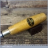 Vintage W Marples & Sons Carpenter’s 1/2” Swan Neck Lock Mortice Chisel