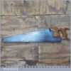 Rare Vintage 26” W Tyzack & Turner Special Edition Centenary Rip Saw A2