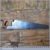 Rare Vintage 26” W Tyzack & Turner Special Edition Centenary Rip Saw A2