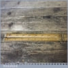 Vintage Rabone No 1119 Boxwood Brass 24” Architects Folding Rule