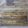 Vintage Manual Tool Co Beechwood Spokeshave 2” Cutter - Good Condition