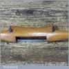 Vintage Manual Tool Co Beechwood Spokeshave 2” Cutter - Good Condition