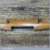 Vintage Manual Tool Co Beechwood Spokeshave 2” Cutter - Good Condition