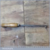 Vintage Chefs Sharpening Steel With Oak Handle - Good Condition