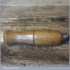 Vintage Chefs Sharpening Steel With Oak Handle - Good Condition