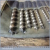 Vintage Set 10 No: Double Spur Screw Auger Bits 1/4” – 1 ⅛” Sharpened
