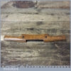 Vintage Sheffield Made Beechwood Spokeshave 3” Cutter - Good Condition