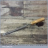 Vintage I & H Sorby Pattern Makers 3/4" Firmer Paring Chisel - Sharpened Honed