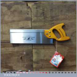 New Old Stock Spear & Jackson 12” Work Horse Steel Back Tenon Saw